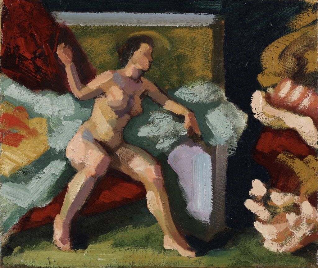 Sibyl; oil on canvas, 25 x 30 cm, 2012